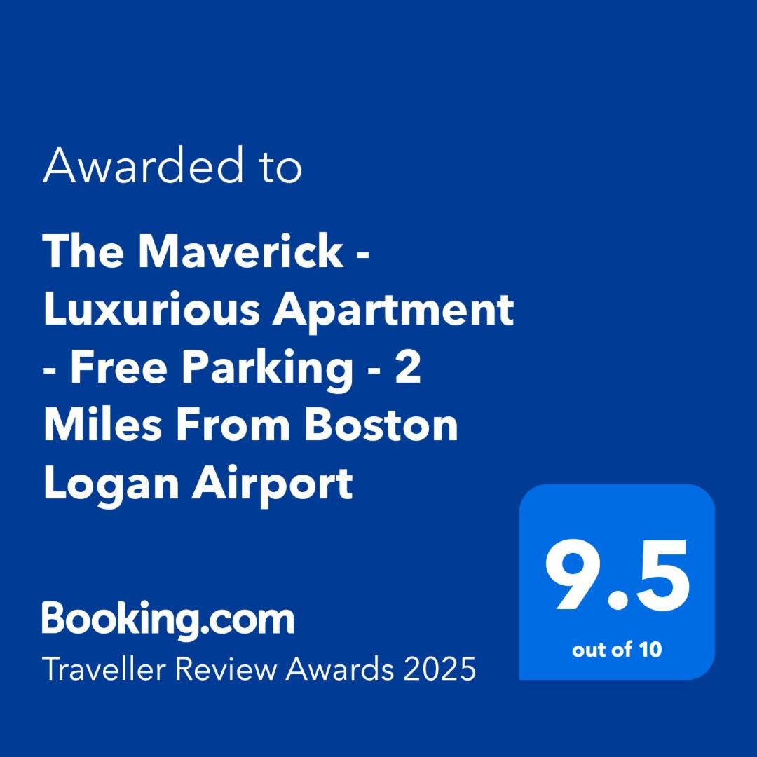 The Maverick - Luxurious Apartment - Free Parking - 2 Miles From Boston Logan Airport Chelsea Exteriör bild